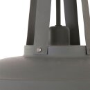 Steinhauer -Mexlite Pendelleuchte 1-l. Metall 42cm *M* Grau 7704GR