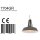 Steinhauer -Mexlite Pendelleuchte 1-l. Metall 42cm *M* Grau 7704GR
