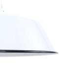 Steinhauer -Mexlite Pendelleuchte 1-l. Metall 42cm *M* weiß 7704W