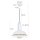 Steinhauer -Mexlite Pendelleuchte 1-l. Metall 42cm *M* weiß 7704W