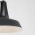 Steinhauer -Mexlite Pendelleuchte 1-l. Metall 42cm matt *M* Schwarz 7704ZW