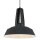 Steinhauer -Mexlite Pendelleuchte 1-l. Metall 42cm matt *M* Schwarz 7704ZW
