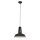 Steinhauer -Mexlite Pendelleuchte 1-l. Metall 42cm matt *M* Schwarz 7704ZW