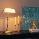 Steinhauer - Tischleuchte 1-l. glas Bronze Gebürstet 7735BR