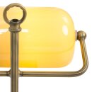 Steinhauer - Tischleuchte 1-l. glas Bronze Gebürstet 7735BR