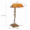 Steinhauer - Tischleuchte 1-l. glas Bronze Gebürstet 7735BR