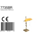 Steinhauer - Tischleuchte 1-l. glas Bronze Gebürstet 7735BR