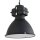 Steinhauer -Mexlite Pendelleuchte industrie glas 48cm *M* Mattschwarz 7779ZW