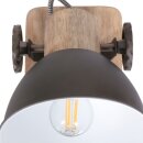 Steinhauer -Mexlite Strahler 1-L E27 (Bronze) *M* Matt 7968A