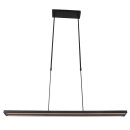 Steinhauer - Pendelleuchte Motion Led Mattschwarz mit...