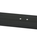 Steinhauer - Pendelleuchte Motion Led Mattschwarz mit weißte pirex 7970ZW