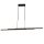 Steinhauer - Pendelleuchte Motion Led Mattschwarz mit weißte pirex 7970ZW