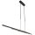 Steinhauer - Pendelleuchte Motion Led Mattschwarz mit weißte pirex 7970ZW