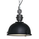 Steinhauer - Pendelleuchte 1-l. E27 32cm MattSchwarz 7978ZW