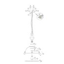 Steinhauer - Pendelleuchte 1-l. E27 32cm MattSchwarz 7978ZW