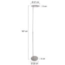 Vloerl. 1-l. LED