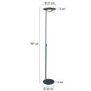 Vloerl. 1-l. LED