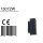 Buitenl. 2-L wand led rechth.2x6,5w