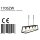 Hangl. 4-l. E27 40w *M*