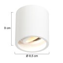 Opbouwspot rond 8,5*8,5 *M*