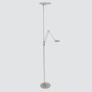 Vloerl. 2-l. led leesarm knik