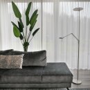Vloerl. 2-l. led leesarm knik