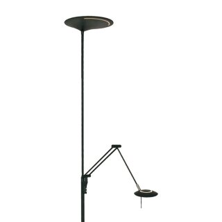 Vloerl. 2-l. led leesarm knik