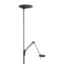 Vloerl. 2-l. led leesarm knik