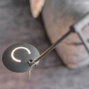 Vloerl. 2-l. led leesarm knik