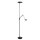 Vloerl. 2-l. led leesarm knik