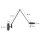 Wandl. 1-l. led knik