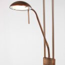 Vloerl. 2-l. Led Metaal *m*