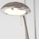 Vloerl. 2-l. Led Metaal *m*