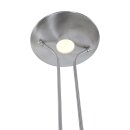 Vloerl. 2-l. Led Metaal *m*