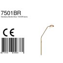 Vloerl. 1-l. Led Metaal *m*