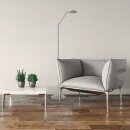 Vloerl. 1-l. Led Metaal *m*