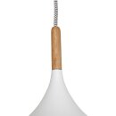 Hanglamp wit 30cm *M*