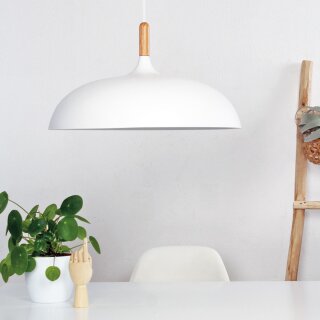 Hanglamp wit 45cm *M*