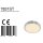 Plaf. rond met rand 18W 30cm