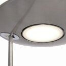 LED-Deckenfluter mit Leseleuchte Nickel-matt CCT