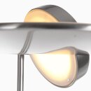 LED-Deckenfluter mit Leseleuchte Nickel-matt CCT