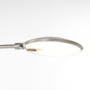 LED-Deckenfluter mit Leseleuchte Nickel-matt CCT
