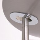 LED-Deckenfluter mit Leseleuchte Nickel-matt CCT