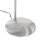 LED-Deckenfluter mit Leseleuchte Nickel-matt CCT