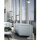 LED-Deckenfluter mit Leseleuchte Nickel-matt CCT