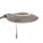 LED-Deckenfluter mit Leseleuchte Nickel-matt CCT