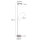 LED-Deckenfluter mit Leseleuchte Nickel-matt CCT