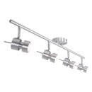Steinhauer Strahlerleiste 4-Flammig GU10, 120cm Alu...