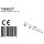 Plaf.6-l spot aluminium Led (7749st
