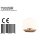 Tafell. 1-l. Glas Led (6875br)